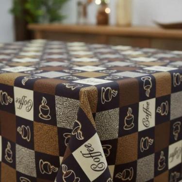 Imagem de Toalha De Mesa Retangular Tecido Estampado 2,20 m X 1,50m - Recanto da