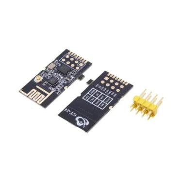 Imagem de Módulo Sem Fio De Grau Industrial 2.4G NRF24L01+PA+LNA Com Antena De T