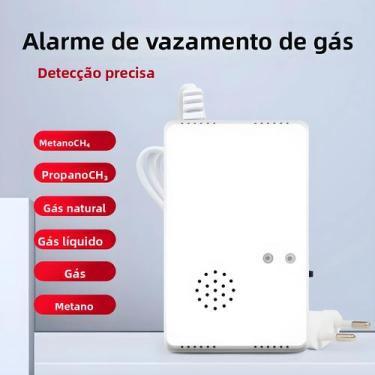Imagem de Detector De Vazamento De Gás Propano, Butano E Metano, Sensor Intelige