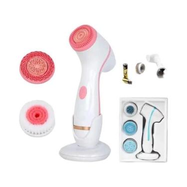 Imagem de Escova De Limpeza Facial Elétrica Sônica 3 Em 1, Massageador Facial Vi