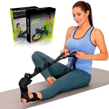 Imagem de Fita de Alongamento para Pernas Yoga e Pilates Ginástica-Unissex