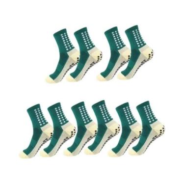 Imagem de Meias Esportivas Masculinas Antiderrapantes Para Futebol, Basquete, Yo