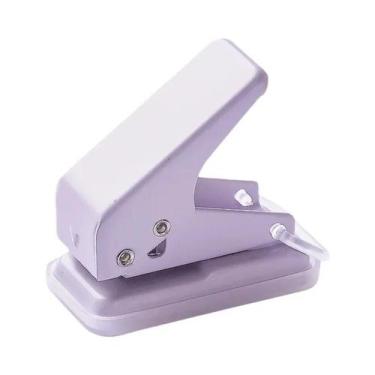 Imagem de Furador De Papel Mini Kawaii Com Furo Redondo Portátil, Material De Es