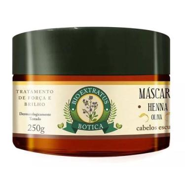 Imagem de Máscara Banho De Creme Henna Oliva Botica 250g Bio Extratus