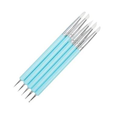 Imagem de Conjunto De Canetas De Silicone De Ponta Dupla Para Escultura, 5 Peças