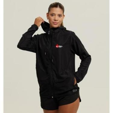 Imagem de Jaqueta Corta Vento Feminino Impermeável Academia WSS Treina Fofo-Masculino