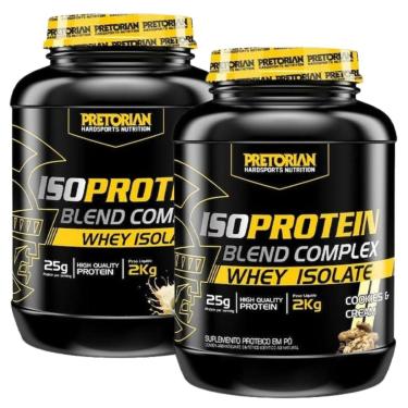 Imagem de 2x Iso Protein Blend Complex 2Kg – Pretorian-Unissex