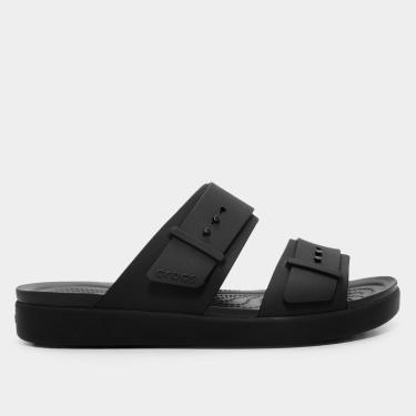 Imagem de Sandália Crocs Brooklyn Woven Buckle Feminina-Feminino