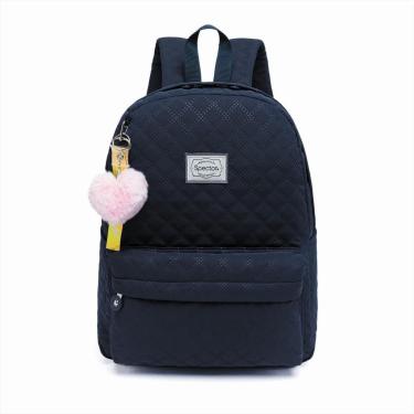 Imagem de Mochila Spector Feminina Escolar Juvenil Espaçosa Resistente Moderna-Feminino