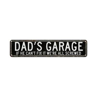 Imagem de Placa Decorativa De Alumínio Azul Para Cervejaria, Pub, Bar E Restaura