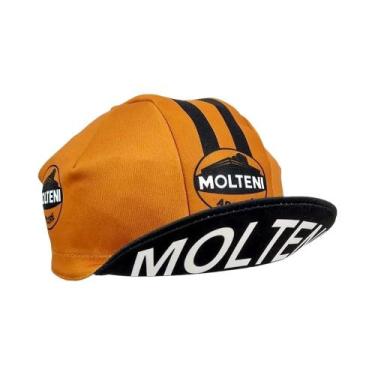 Imagem de Boné de Ciclismo Retro Team Molteni - Respirável e com Proteção Solar,