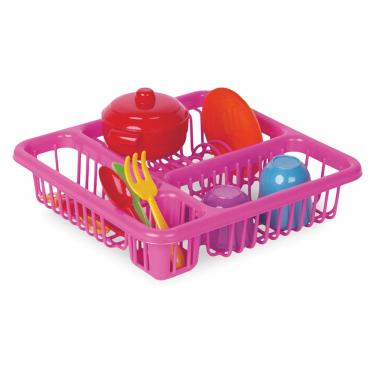 Imagem de Escorredor de Louça Infantil Cozinha Sequinha Divplast