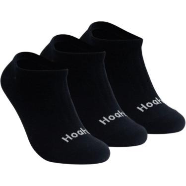 Imagem de Meia Kit 3 Pares Unissex Casual Básica Em Algodão Cano Invisivel Hoahi 004howi24456