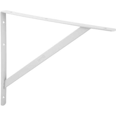 Imagem de Cantoneira Tipo mão Francesa, cor Branca,30 cm, Nove54 OstenVonder