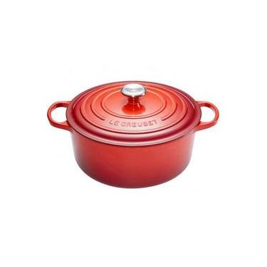 Imagem de PANELA REDONDA LE CREUSET SIGNATURE 34CM EM FERRO FUNDIDO VERMELHO 21177340602430
