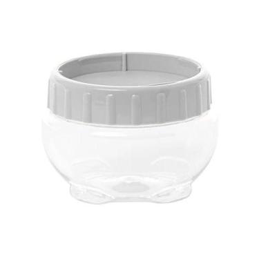 Imagem de Porta Mantimentos Empilhável 430 Ml Plasvale Branco