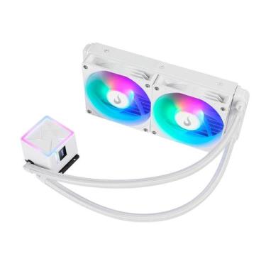 Imagem de Water Cooler 240mm Rise Mode Frost Rainbow Silencioso TDP 250W