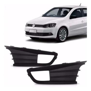 Imagem de Grade Lateral Milha Gol G6 GVI 2013 2014 2015 Preto Com Furo - RETOV, 