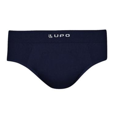 Imagem de Cueca Lupo Slip Micromodal sem Costura - 681-001, Marinho, G
