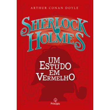 Imagem de Livro - Sherlock Holmes - Um Estudo em Vermelho