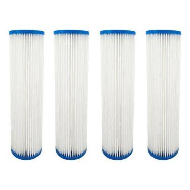 Imagem de 2filtro Água Poço Caipira Nascente Cisterna 1800 L/h 4 Refis Branco - 
