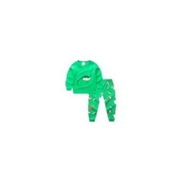 Imagem de Conjunto De Pijama Infantil Com Estampa De Carro De Desenho Animado Pa