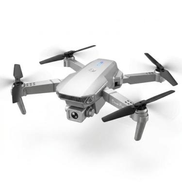 Imagem de Drone com Câmera 4K HD E88 Mini Voo 360 Transmissão de imagem em tempo
