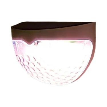 Imagem de Luzes Solares Impermeáveis 6LED Em Formato De Meia-Lua Para Iluminação