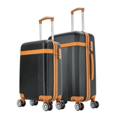 Imagem de Kit de malas de viagem P e M Bruges Swiss Move, Preto