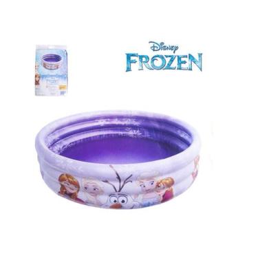 Imagem de Piscina inflável frozen 115 litros etitoys