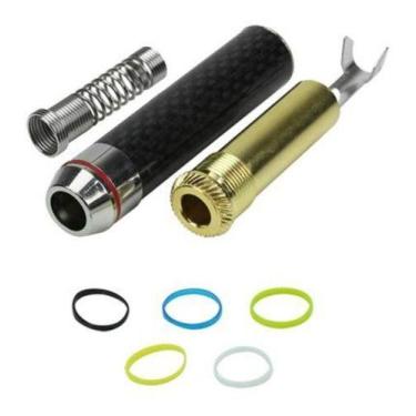 Imagem de Conector J10 P10 Fêmea Mono Mola J10 Profissional Gold Cores - PIX