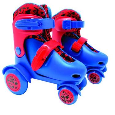 Imagem de Patins Roller Ajustável  Blue P 27-30 - DMTOYS