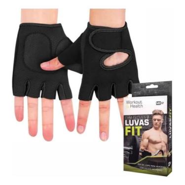 Imagem de Luva Academia Esporte Treino Musculação Neoprene Unissex - MB FIT, Pre