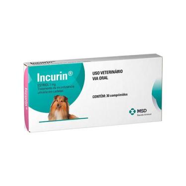 Imagem de Incurin 30 comprimidos estriol 1mg - MSD SAUDE ANIMAL