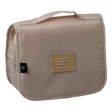 Imagem de Necessarie de viagem premium 22,5x18,5 cm creme - Paramount
