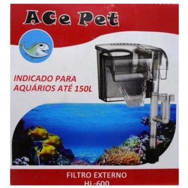 Imagem de Ace Pet Filtro Externo HL-600 600L/h, 220V