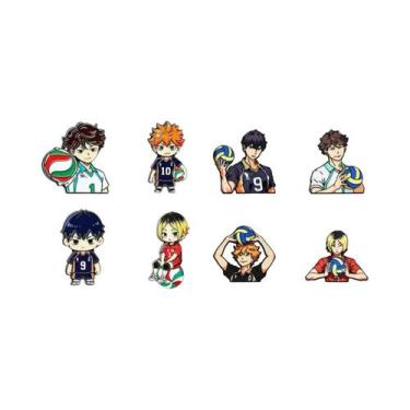 Imagem de Broche De Esmalte Feminino Fofo De Voleibol, Desenho Animado E Anime, 