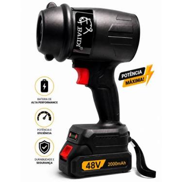 Imagem de Soprador Elétrico 48V Para Limpeza De Painel Automotivo - GBGSTORE