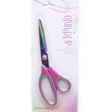 Imagem de Tesoura Multiuso Titanium Arco Íris 21cm - artePunto
