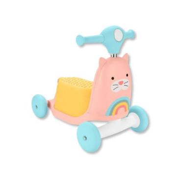 Imagem de Triciclo patinete 3 em 1 zoo gatinha - bup baby