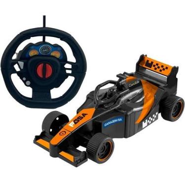 Imagem de Carrinho de Controle Remoto Formula GSA Racing Team Laranja Candide 35