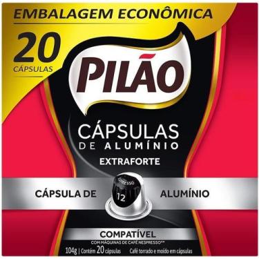 Imagem de Café Pilão Cápsula Extraforte - 20 unidades - 104 gramas - PILAO