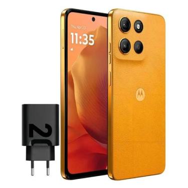 Imagem de Smartphone Motorola Moto G15 256GB NFC 4GB 8Gb RAM Boost Tela 6.7 FHD 