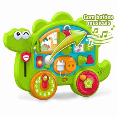 Imagem de Dinossauro de Atividades Didático com Música e Acessórios - Cardoso To