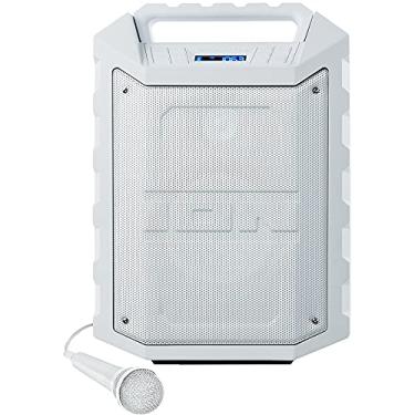 Imagem de ION_ Caixa de Som portátil Bluetooth USB 50W à prova d´água com FM e Microfone, branco