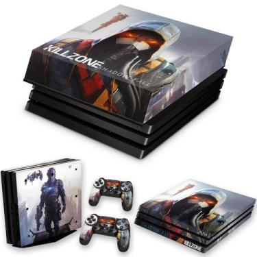 Imagem de Capa Anti Poeira E Skin Compatível Ps4 Pro - Killzone Shadow Fall - Po