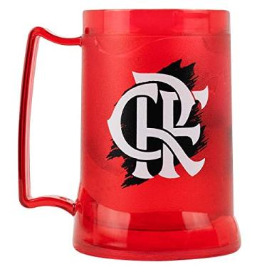 Imagem de Caneca Vermelha Gel Isolante Térmico 400ml - Flamengo