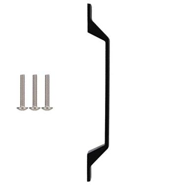 Imagem de Alça da capa de chassi, cabo de plataforma de liga de alumínio aberto para placa mãe de computador, peça de concha, instalação conveniente