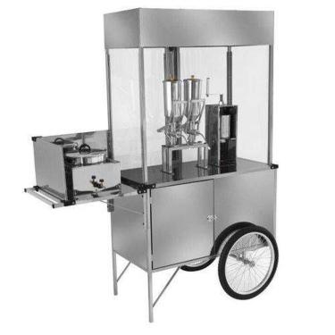 Imagem de Carrinho de Churros com Rodas de Bicicleta  - Cefaz