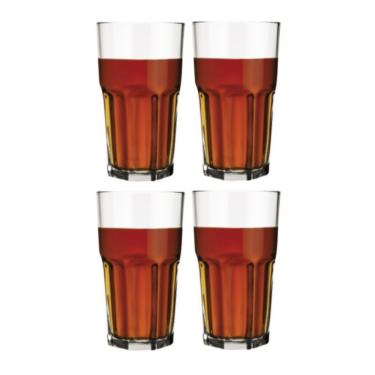 Imagem de Copo Redondo Bristol Vidro Transparente 410ml Nadir - 4Un